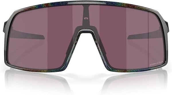 OAKLEY MEN'S SUTRO LOW BRIDGE FIT RECTANGULAR SUNGLASSES, DARK GALAXY/PRIZM ROAD BLACK, OO9406A 37