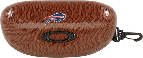 OAKLEY NFL COLLECTION FOOTBALL SUNGLASS CASE EYEGLASS, BUFFALO BILLS BROWN, ONE SIZE