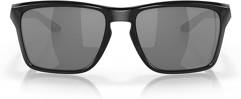 OAKLEY MEN'S SYLAS RECTANGULAR SUNGLASSES, BLACK INK/BLACK IRIDIUM POLARIZED, OO9448 57