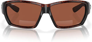 COSTA DEL MAR MAN SUNGLASSES TORTOISE FRAME, COPPER LENSES, 62