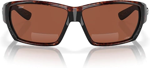 COSTA DEL MAR MAN SUNGLASSES TORTOISE FRAME, COPPER LENSES, 62