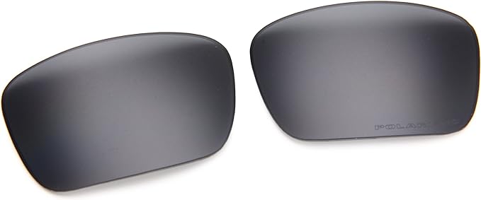 OAKLEY FUEL CELL RECTANGULAR REPLACEMENT SUNGLASS LENSES, GREY POLARIZED, AOO9096LS 60