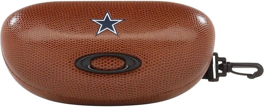 OAKLEY NFL 2020 COLLECTION FOOTBALL SUNGLASS CASE DALLAS COWBOYS, BROWN888392284266