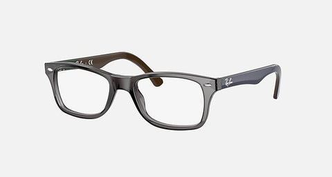 RAY-BAN RB5228 OPTICS GREY/TRANSPARENT, 53