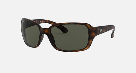 RAY-BAN SUNGLASSES BROWN/ GREEN, 60