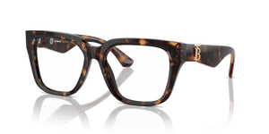 Burberry BE2403 3002 Dark Havana Eyeglasses 51 mm - Angle_Left01