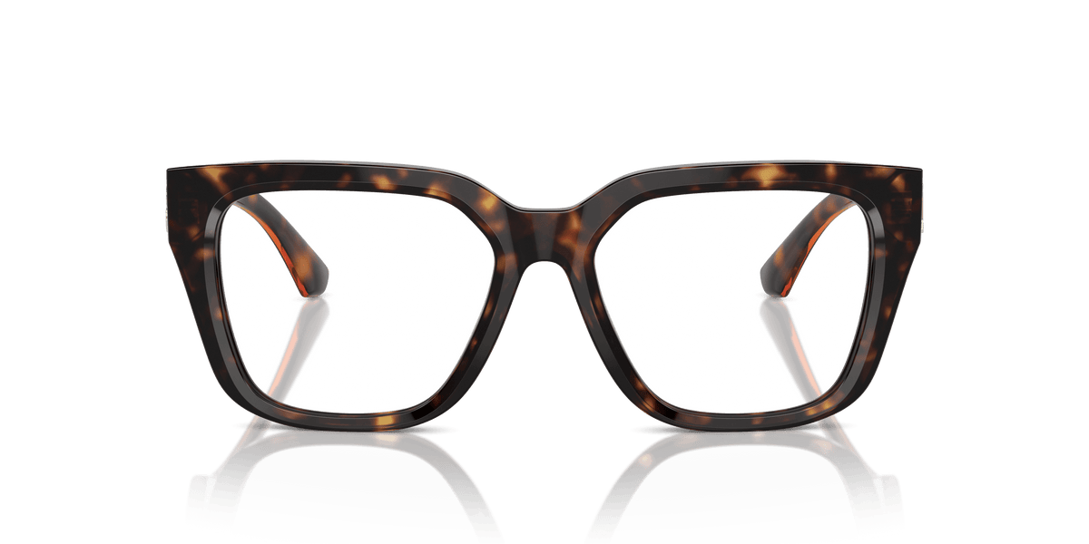 Burberry BE2403 3002 Dark Havana Eyeglasses 51 mm - Front