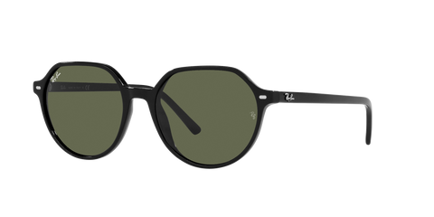 RAY-BAN THALIA POLISHED BLACK/GREEN, 51