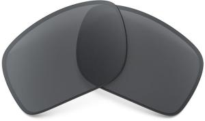 OAKLEY BALLISTIC SHOCKTUBE SPORT REPLACEMENT SUNGLASS LENSES, BLACK, 61 MM