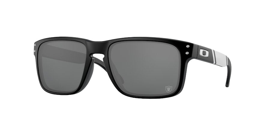 OAKLEY OO9102 HOLBROOK SUNGLASSES, MATTE BLACK/PRIZM BLACK LENS, 55