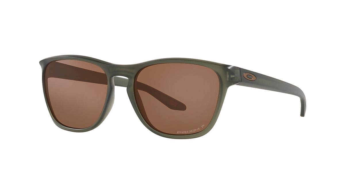 OAKLEY MEN'S OO9479 MANORBURN SQUARE SUNGLASSES, MATTE OLIVE INK/PRIZM TUNGSTEN POLARIZED, 56