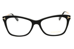 Tom Ford FT5353 001 Shiny Black Eyeglasses 52 mm - view 2