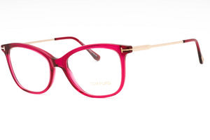 Tom Ford FT5510 081 Shiny Transparent Violet / Rose Gold Eyeglasses 52 mm - view 1