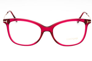 Tom Ford FT5510 081 Shiny Transparent Violet / Rose Gold Eyeglasses 52 mm - view 2