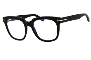 Tom Ford FT5537-B 001 Shiny Black Eyeglasses 52 mm - view 1