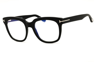 Tom Ford FT5537-B 001 Shiny Black Eyeglasses 52 mm