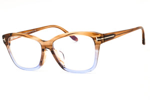 Tom Ford FT5597-F-B 047 Light Brown Eyeglasses 54 mm - view 1