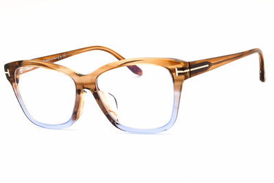Tom Ford FT5597-F-B 047 Light Brown Eyeglasses 54 mm