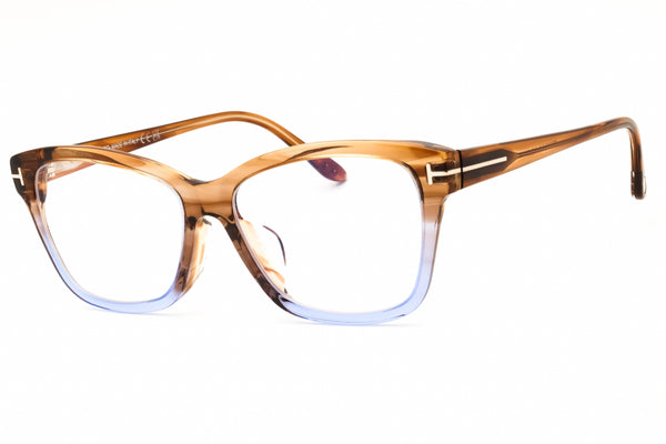 Tom Ford FT5597-F-B 047 Light Brown Eyeglasses 54 mm - view 1