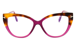 Tom Ford FT5673-B 081 Shiny Violet Eyeglasses 54 mm - view 2