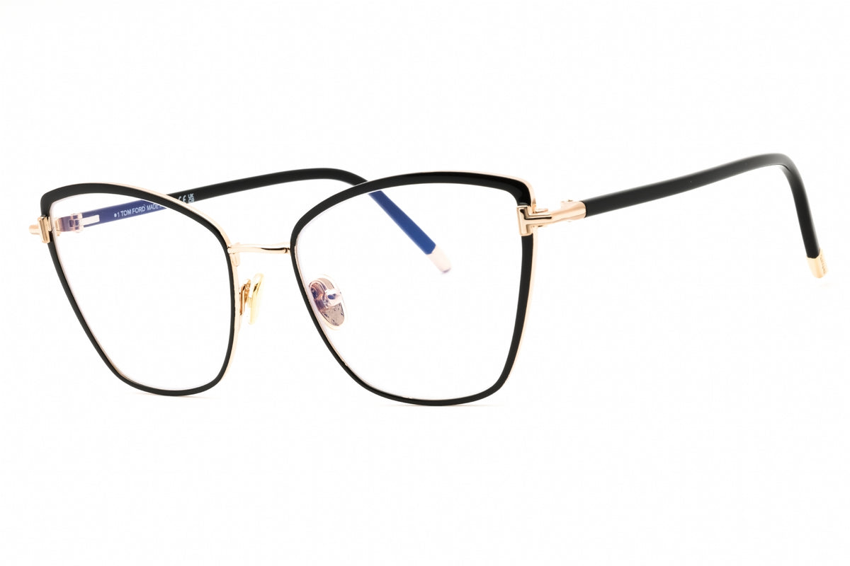 Tom Ford FT5740-B 001 Shiny Black Eyeglasses 54 mm - view 1