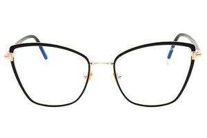 Tom Ford FT5740-B 001 Shiny Black Eyeglasses 54 mm - view 2