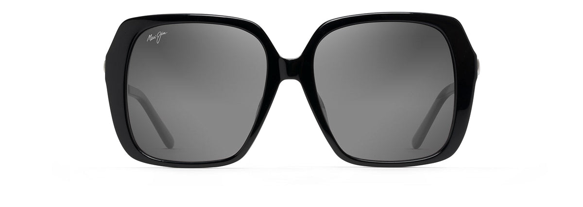 Maui Jim Poolside GS838-02 Black Gloss Polarized Sunglasses - view 1