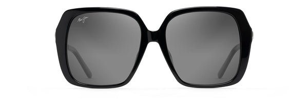 Maui Jim Poolside GS838-02 Black Gloss Polarized Sunglasses - view 1