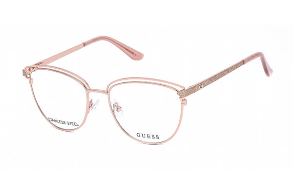 Guess GU2685 028 Rose Gold Eyeglasses 53 mm - view 1