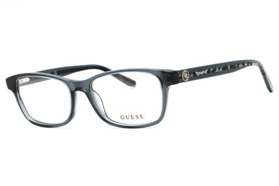 Guess GU2874 090 Shiny Blue Eyeglasses 53 mm