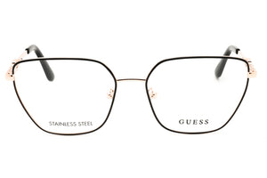 Guess GU2952 005 Black and Gold Eyeglasses 55 mm - view 2