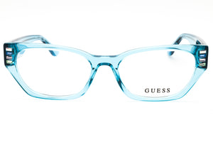 Guess GU2967 087 Shiny Turquoise Eyeglasses 51 mm - view 2