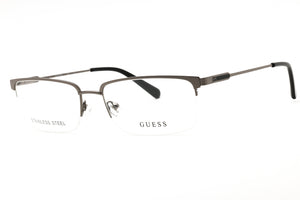 Guess GU50005 008 Shiny Gunmetal Eyeglasses 56 mm - view 1