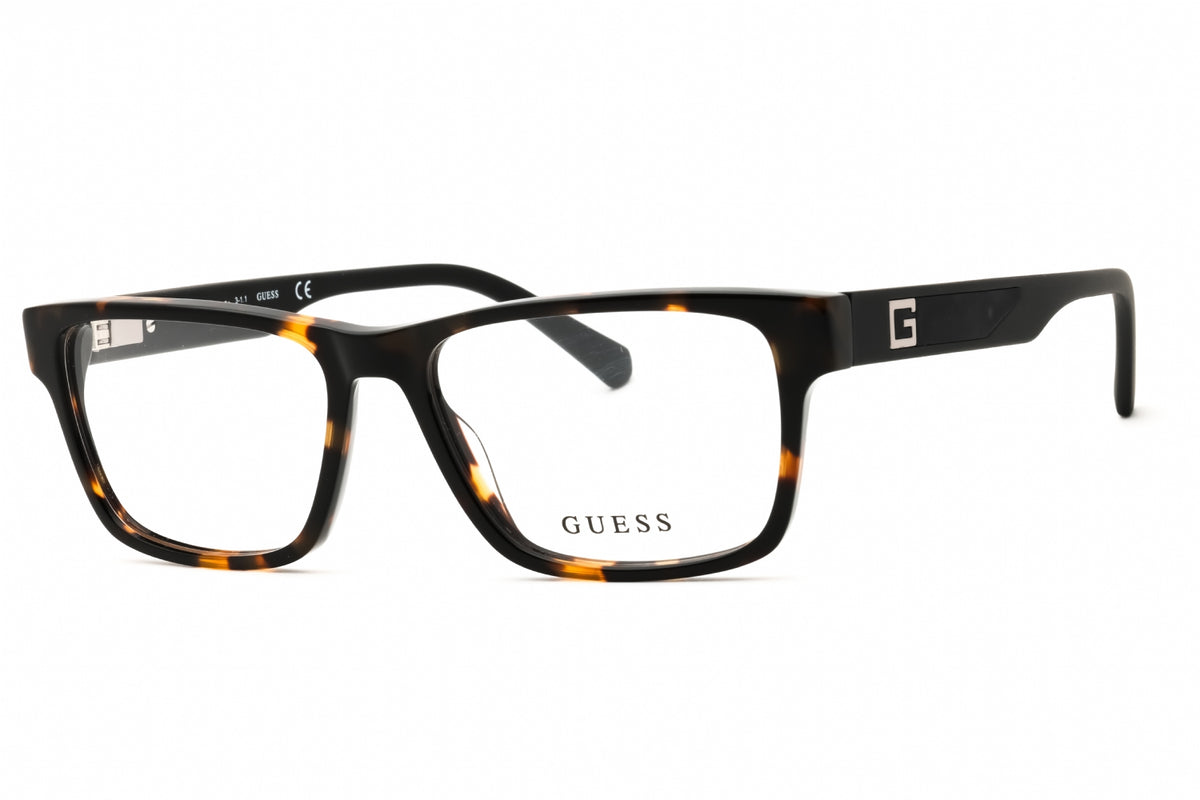 Guess GU50018 052 Dark Havana Eyeglasses 52 mm - view 1