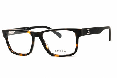 Guess GU50018 052 Dark Havana Eyeglasses 52 mm