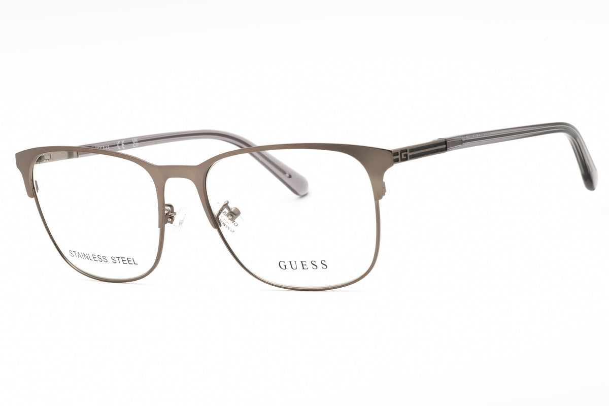 Guess GU50055-D 007 Matte Dark Nickeltin Eyeglasses 56 mm - view 1