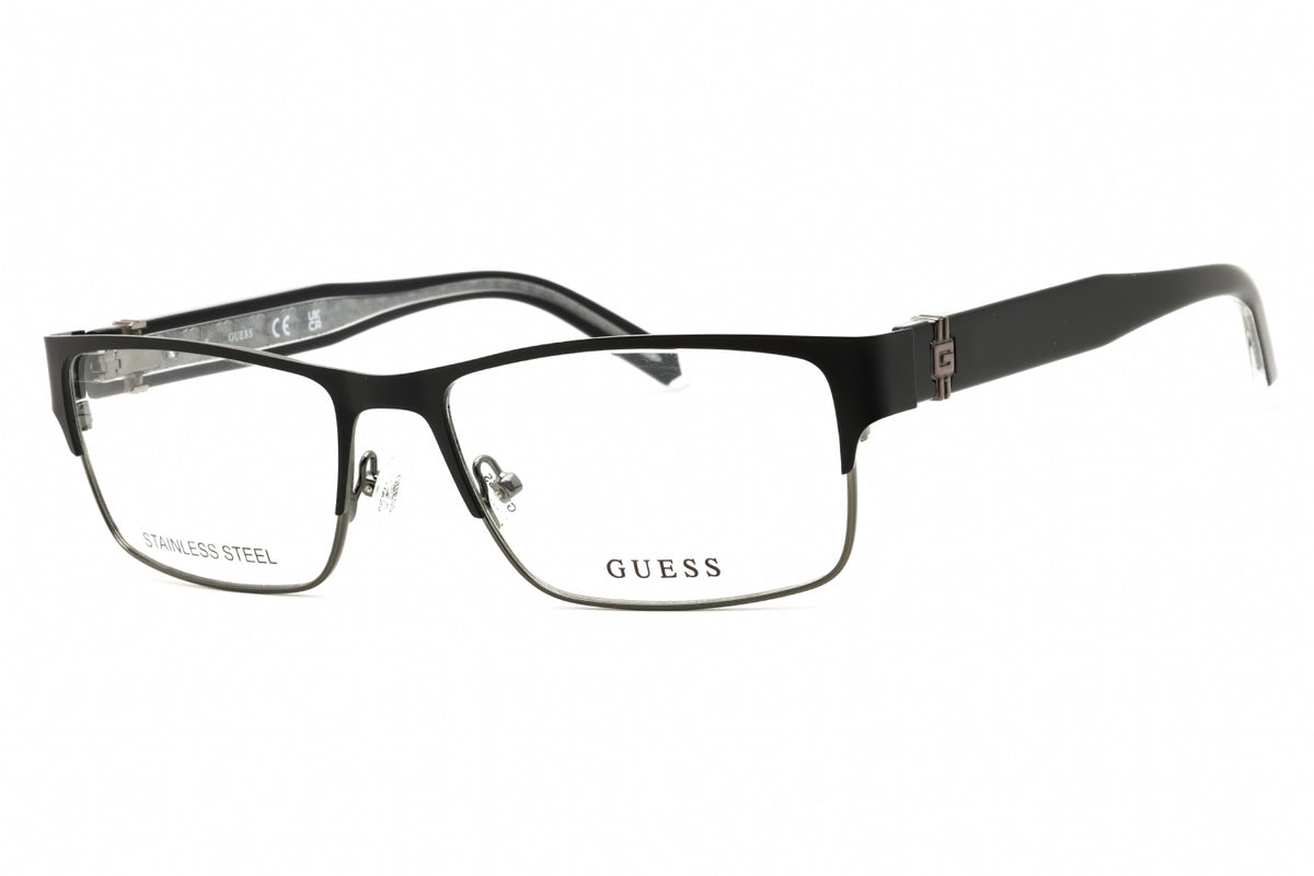 Guess GU50082 002 Matte Black Eyeglasses 56 mm - view 1