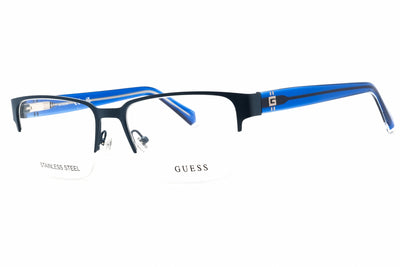 Guess GU50095 091 Matte Blue Eyeglasses 55 mm