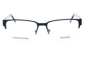 Guess GU50095 091 Matte Blue Eyeglasses 55 mm - view 2
