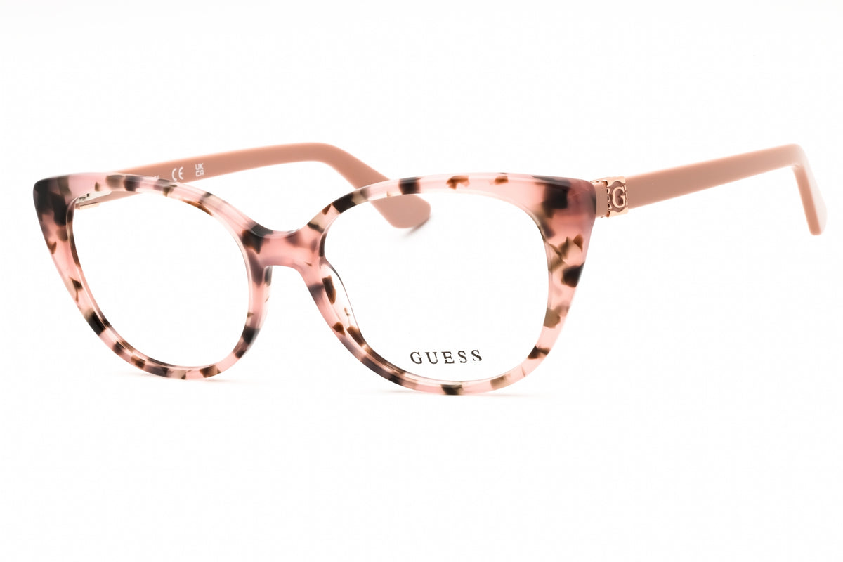Guess GU50107 074 Pink Eyeglasses 53 mm - view 1