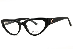 Guess GU50113 001 Shiny Black Eyeglasses 53 mm - view 1