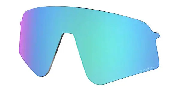 OAKLEY SUTRO LITE SWEEP RECTANGULAR REPLACEMENT SUNGLASS LENSES, PRIZM SAPPHIRE, 38