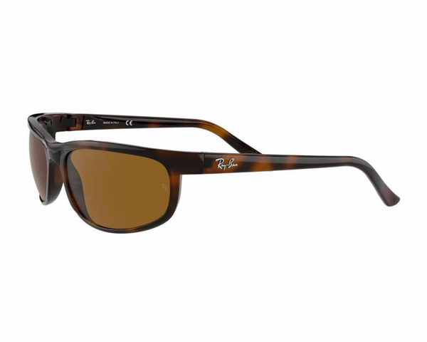 RAY-BAN MEN'S PREDATOR 2 DARK HAVANA RB2027 62