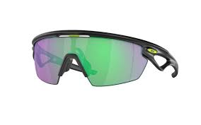 OAKLEY UNISEX SUNGLASSES MATTE BLACK INK FRAME, PRIZM ROAD JADE LENSES, 36