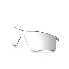 OAKLEY RADARLOCK PATH RECTANGULAR REPLACEMENT SUNGLASS LENSES, CHROME POLARIZED, 38 MM