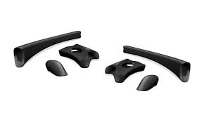 OAKLEY FLAK JACKET EARSOCK/NOSEPIECE KIT, BLACK, ONE SIZE