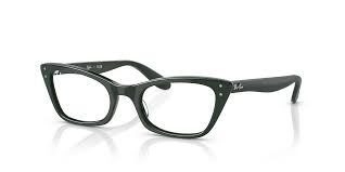 RAY-BAN LADY BURBANK OPTICS POLISHED GREEN/CLEAR, 49