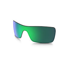 OAKLEY BATWOLF RECTANGULAR REPLACEMENT SUNGLASS LENSES, PRIZM JADE POLARIZED, 27 MM