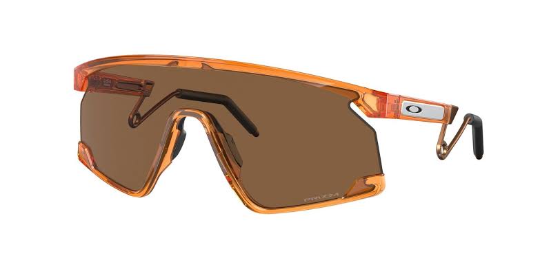 OAKLEY MEN'S BXTR METAL RECTANGULAR SUNGLASSES, TRANS GINGER, 39