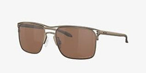 OAKLEY MEN'S OO6048 HOLBROOK TI SQUARE SUNGLASSES, SATIN PEWTER/PRIZM TUNGSTEN POLARIZED, 57